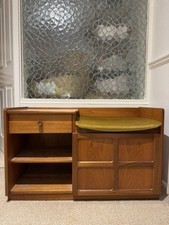 Nathan’s 1960s Vintage Mid Century Modern  Teak Telephone Table