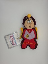 The Disney Store Beauty and the Beast COGSWORTH Mini Bean Bag Plush 7" NWT