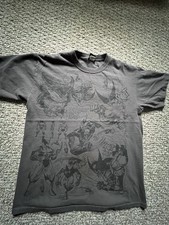 Mad Engine Marvel Comics Wolverine Graphics T Shirt Size Medium Gray Y2K VTG