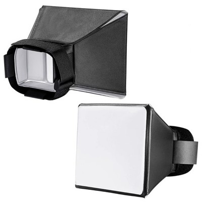 Universal Flash Diffuser Light Softbox Portable Speed Light Soft Box for Pentax