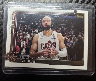 2025-26 Topps Basketball Max Strus Gold Mirror Image Variation SSP  