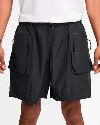 Nike Tech Super Lightweight Cargo Shorts Black Men's Size XS HJ2946-010
