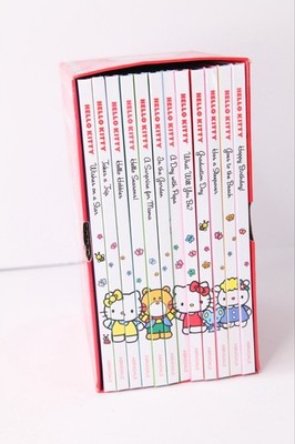 Hello Kitty Storybook Library Set of 12 Books Authentic