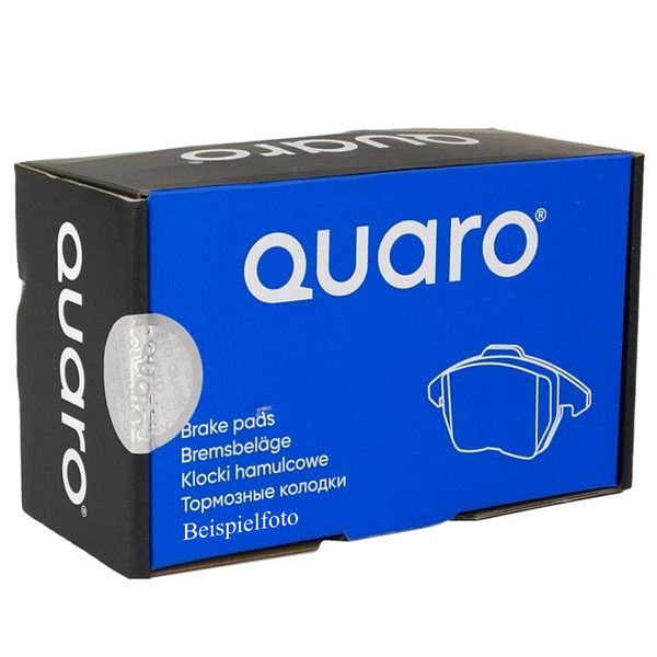 Quaro QP1823 BremsbeläGe Hinten FüR M-B EQE X294 V295 EQS X296 V297 Electric-image