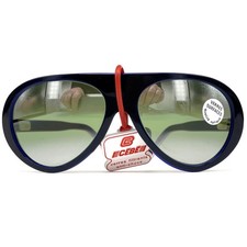 Vintage CEBE 201 RALLY COQ Sunglasses - France 1990s - RARE - Large - Tricolore