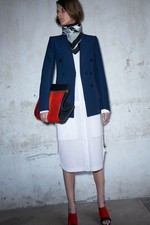 Archive Celine Resort 2013 Navy Shirt Dress 42 Phoebe Philo