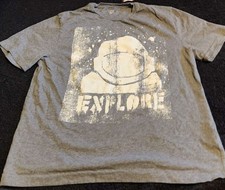 Shaun White Boys Large Gray Explore Astronaut Graphic Tee
