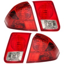 Inner And Outer Tail Light For Honda Civic 2003-2005 Japan Built Sedan Halogen Inner And Outer Tail Light For Honda Civic 2003-2005 Japan Built Sedan Halogen