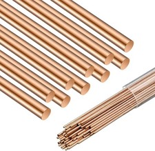 Tandefio 40 Sticks Brazing Rods AWS BCup-5 15 Silver Solder Phos Copper Brazing
