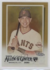 2020 Topps Allen & Ginter Chrome Gold Refractor 48/50 Mauricio Dubon #294 wr1
