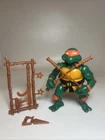 Vintage Teenage Mutant Ninja Turtles Michelangelo Complete 1988 Playmates Nice!