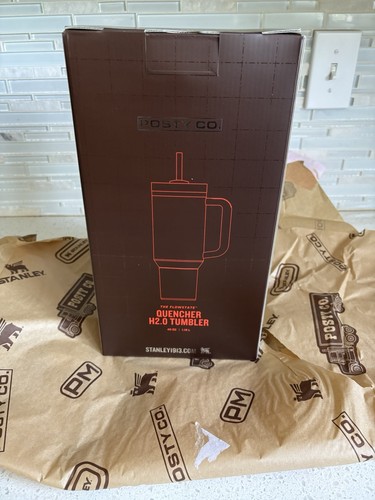 IN HAND! POST MALONE X STANLEY QUENCHER 40 Unzen FLOWSTATE TUMBLER MIT ETUI GÜRTEL - Bild 14 von 18