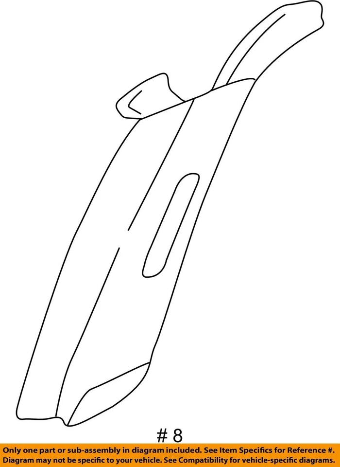 SE ADAPTA A CHEVROLET OLDSMOBILE MALIBU 1997-2002 PANEL DE CORTE 22600216 - NUEVO OEM Foto 3 de 3