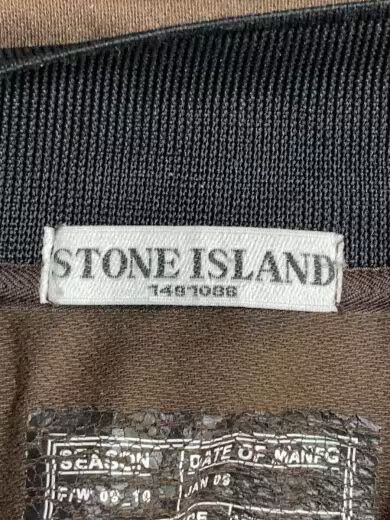 STONE ISLAND/09AW/Stretch Cotton Pullover/L/Cotton/Brown/51156835 thumbnail 3