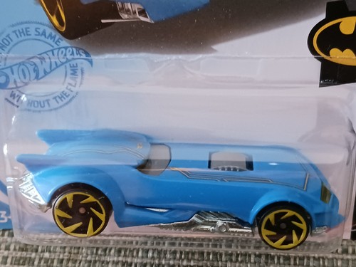 Hot Wheels La Batmobile di Batman Blu 56/250 DC Batman Serie 2/5 2021 GRX87 - Foto 4 di 24