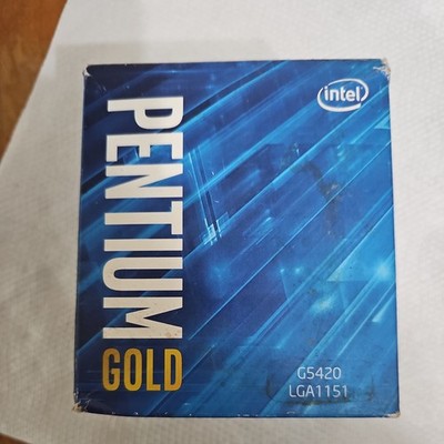 Intel Pentium Gold 3.8GHz Dual Core (G5420) Processor