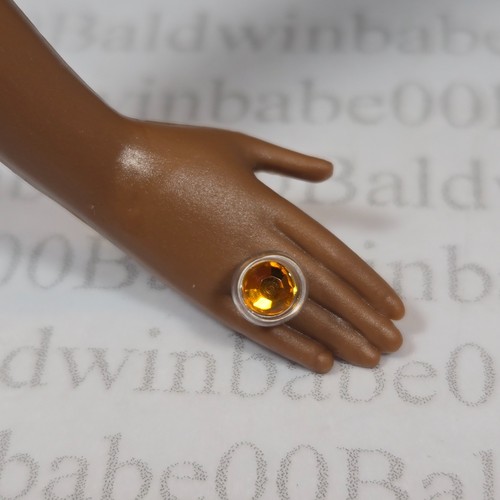 JEWELRY ~ SINGLE RING OR EARRING ~ GOLDEN DREAM CHRISTIE DOLL 45TH ANNIVERSARY