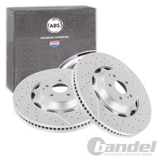 2x ABS BREMSSCHEIBEN 390mm BELÜFTET GESCHLITZT/GELOCHT VORNE passend für MERCEDE 2x ABS BREMSSCHEIBEN 390mm BELÜFTET GESCHLITZT/GELOCHT VORNE passend für MERCEDE