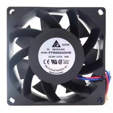 Delta FFB0824SHE DC24V 0.51A 3-Wire Inverter Cooling Fan