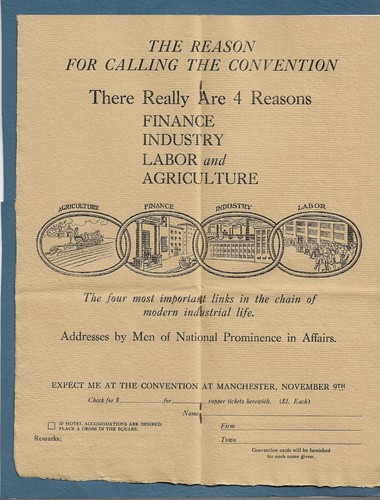 1918 NH Manufacturers Assn. Convention State Armory Pleasant St Manchester NH - Picture 4 of 5