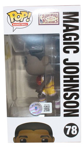 Magic Johnson Signed LA Lakers Funko Pop! #78 w/Soft Protector Beckett 40863 - Picture 5 of 5