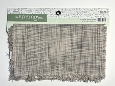 The Spring Shop Cotton Table Runner -Size 14in x 72in  NEW $32