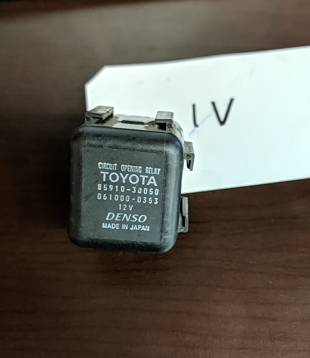 TOYOTA リレー　AE86等旧車用 Toyota AE86 circuit opening relay | eBay