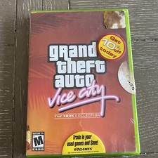 Grand Theft Auto: Vice City (Microsoft Xbox, 2003) Complete w/ Manual and Poster
