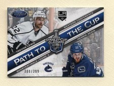 2012-13 Certified Path to the Cup Trevor Lewis & Henrik Sedin # /399