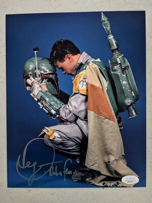 DANIEL LOGAN Star Wars signed 8x10 Photo Young Boba Fett Autograph JSA COA B