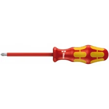 Wera 05006190001 VDE 165i Pozidriv/Slotted Insulated Screwdriver #1 x 80mm