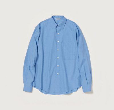 ASK availability First)AURALEE WASHED FINX TWILL BIG SHIRT new | eBay