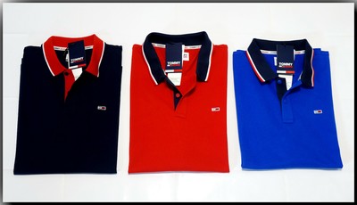 TOMMY HILFIGER Polo Shirt Poloshirt Pique Farbauswahl Tommy Jeans  