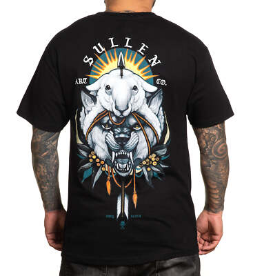 Sullen Art Collective Sheep in Killer Wolfs Clothing Mens Tattoo Graphic T Shirt