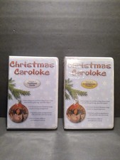 VTG Christmas Caroloke Karaoke Carols CD Caroling Vol 1 2 New Sealed