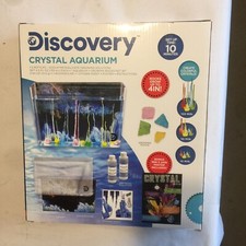 Discovery Kids - Crystal Aquarium Growing Kit - Home School Experiment - NEW