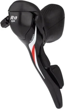 microSHIFT R10 Left Drop Bar Shift Lever Triple Shimano Compatible Black