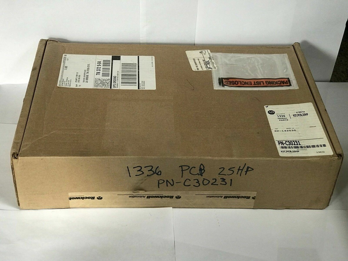 Allen Bradley SP-142535 1336 Kit PCB 25HP PN-C30231 Sealed Allen Bradley SP-142535 1336 Kit PCB 25HP PN-C30231 Sealed