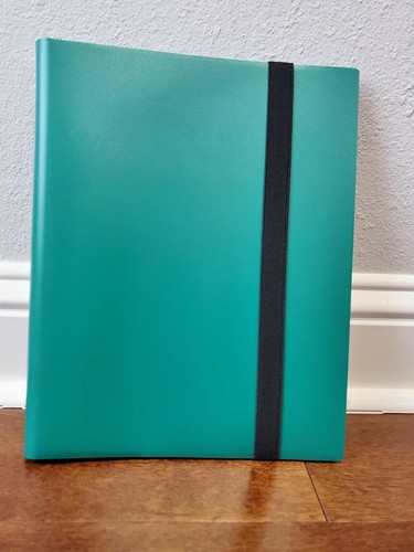 360 Card Pocket Binder 9 Pocket Single Sheet Trading Cards Elastic Album Folder - Picture 5 of 28