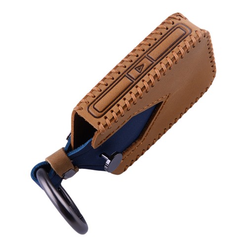 Funda de cuero para llavero remoto apta para Volvo V90 XC60 XC40 S90 - Imagen 5 de 5