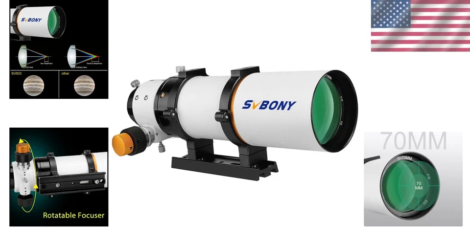 Versatile SV503 2-Inch Focuser Telescope - Perfect for Beginners & Experts - Image 2 of 4