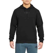 NWT Puma Men's Modern Basics Pullover Fleece Hoodie Black Size M 65 DD003