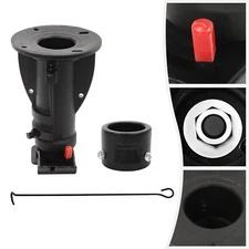 5th Gooseneck Adapter Wheel Adapter For Camper/RV/Trailer Kingpin Box Adjustable