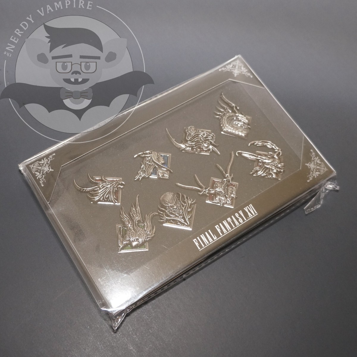 Final Fantasy XVI 16 Collector's Edition | Sealed Relief Pin Set