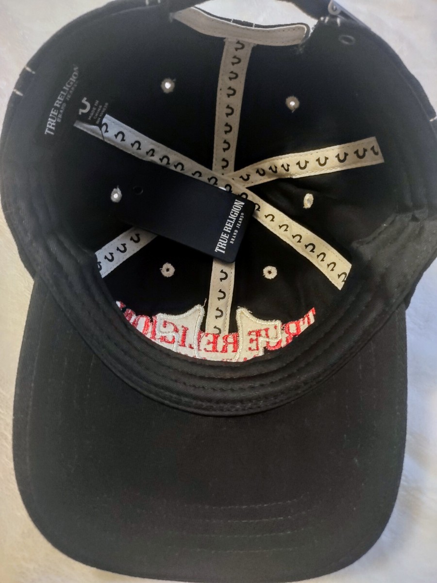 True Religion Hat Embroidered Logo One Size Fits All | eBay