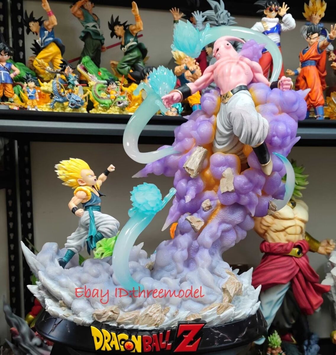 Dragon Ball Z Gotenks vs Majin Buu 1/6 Statue