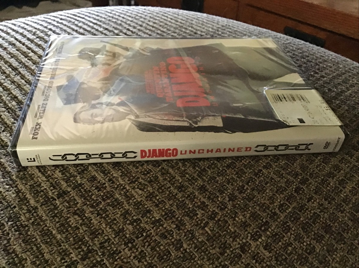 DJANGO UNCHAINED 2012 DVD BRAND NEW JAMIE FOXX QUENTIN TARANTINO
