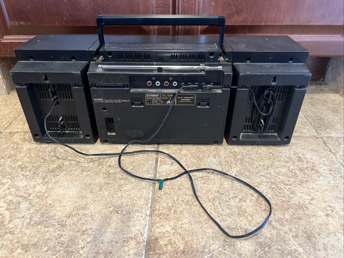 Vintage Fisher PH-405 Stereo System | eBay