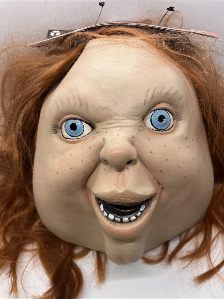 Chucky Adult Mask TINSLEY * Child's Play Horror Halloween Costume Scary * - Image 2 of 4