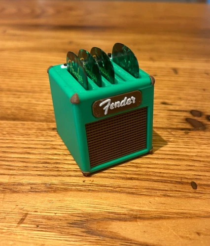 Mini Guitar Amp Pick Holder, Plectrum Display, Marshall, Gibson, Orange, Yamaha